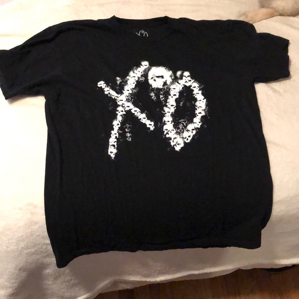 The Weeknd merchandise XO tshirt